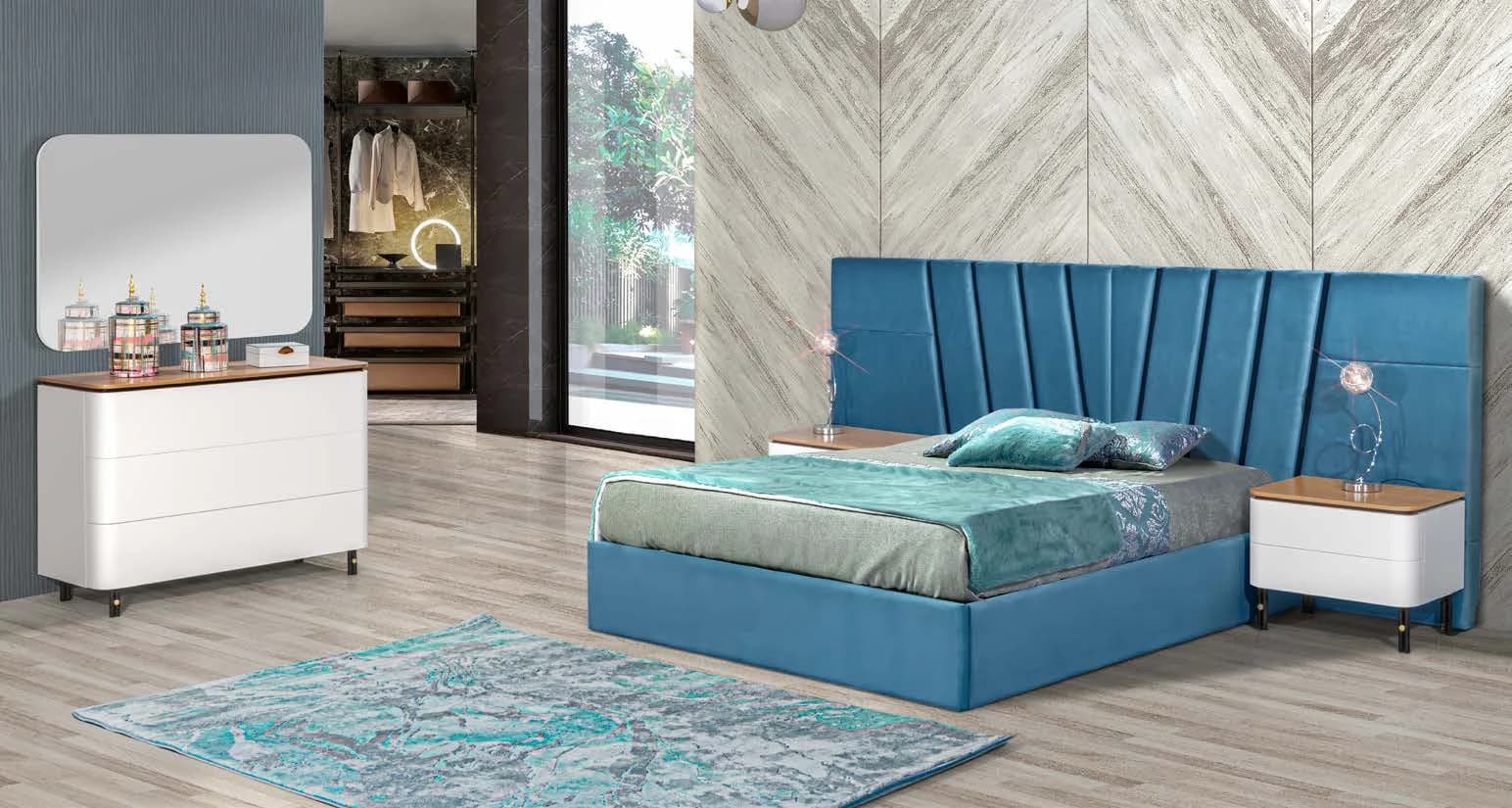 Quarto Copenhaga — camas da coleção City