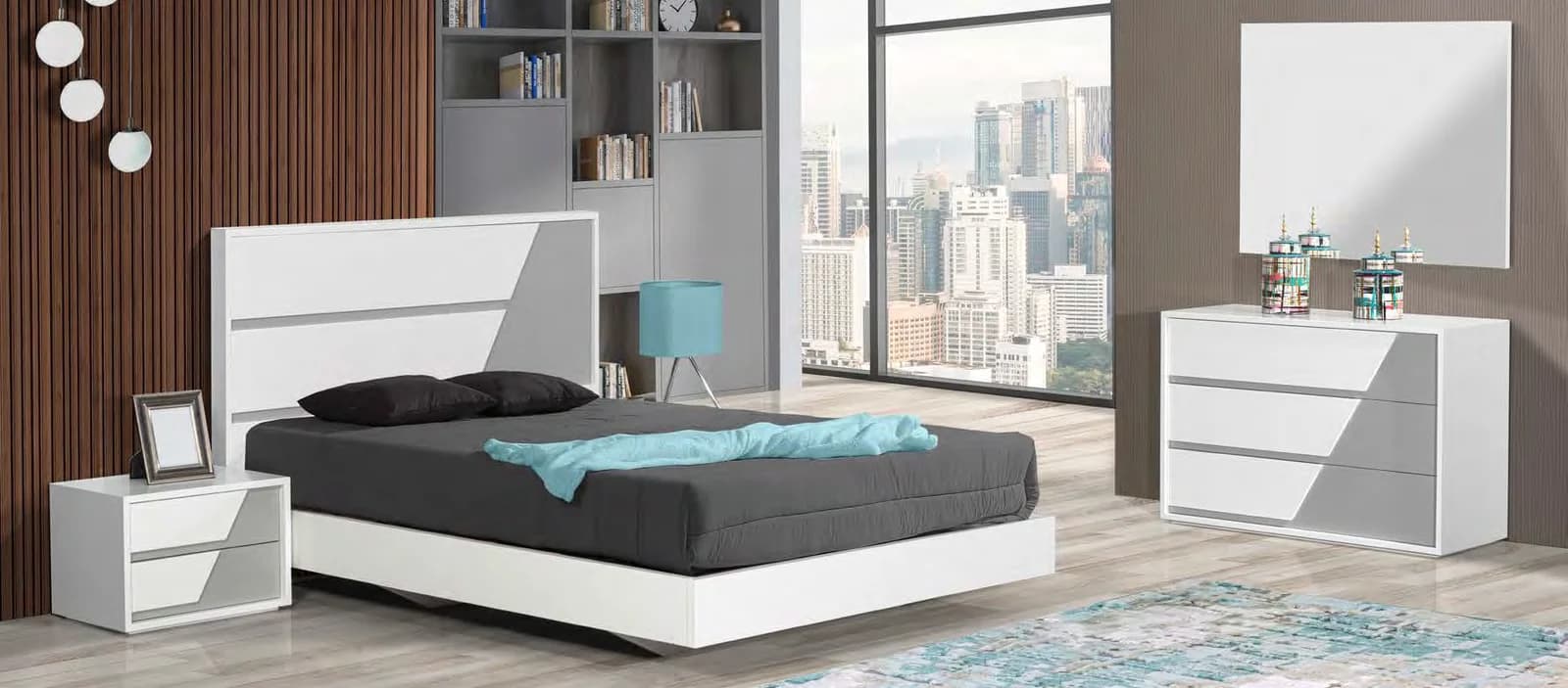 Quarto Barcelona — camas da coleção City