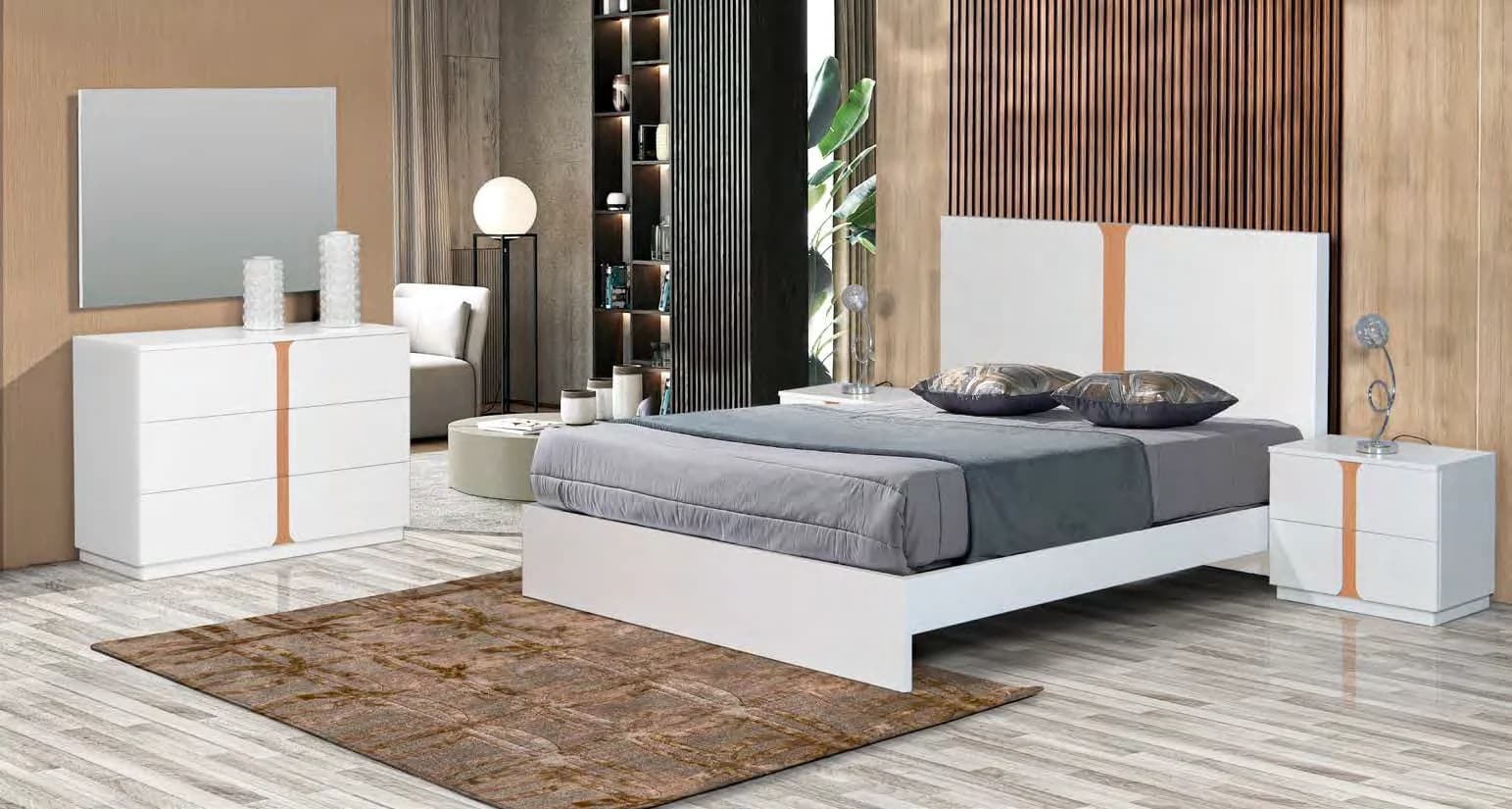 Quarto Belgrado — camas da coleção City