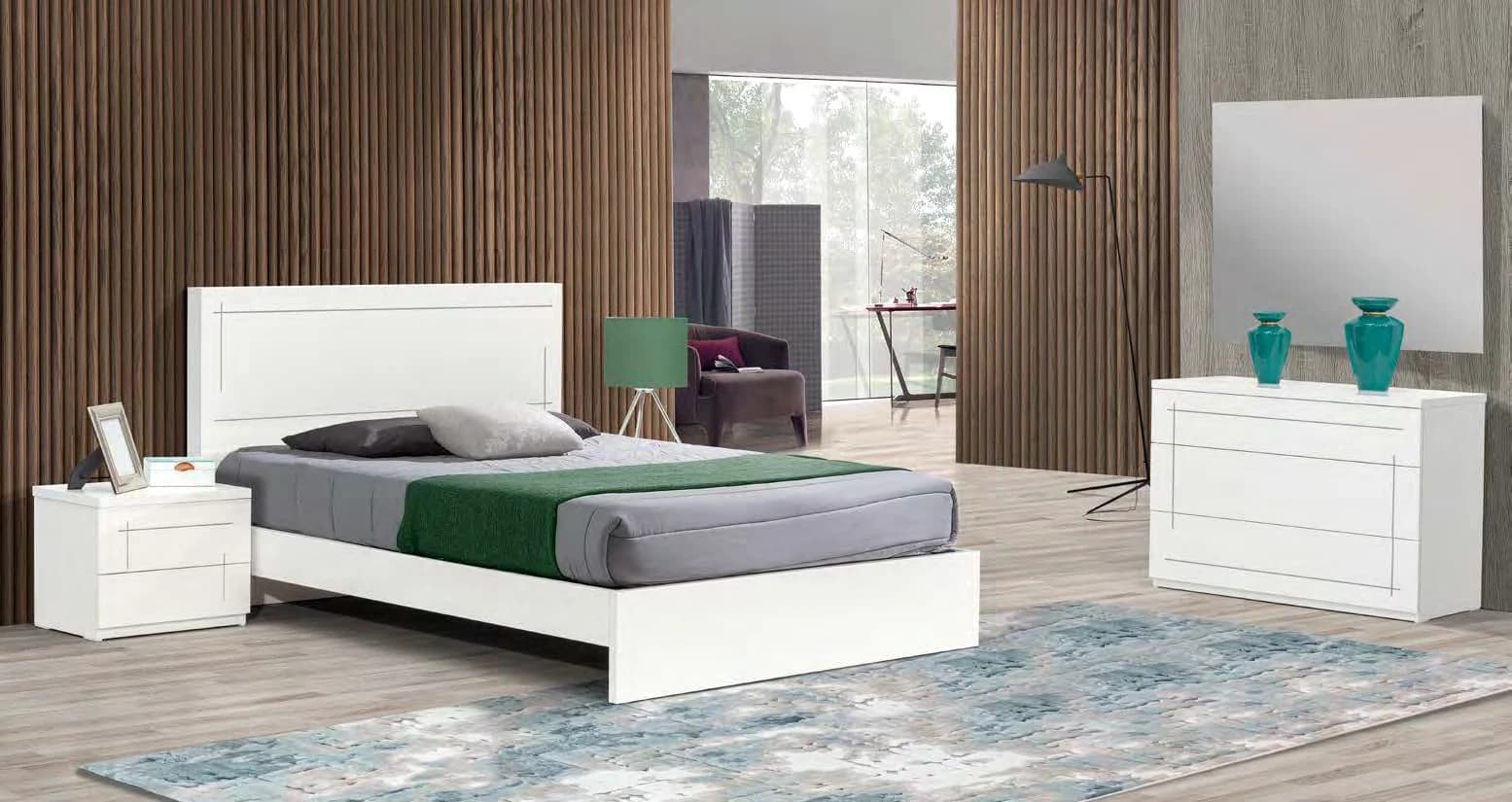 Quarto Lyon — camas da coleção City